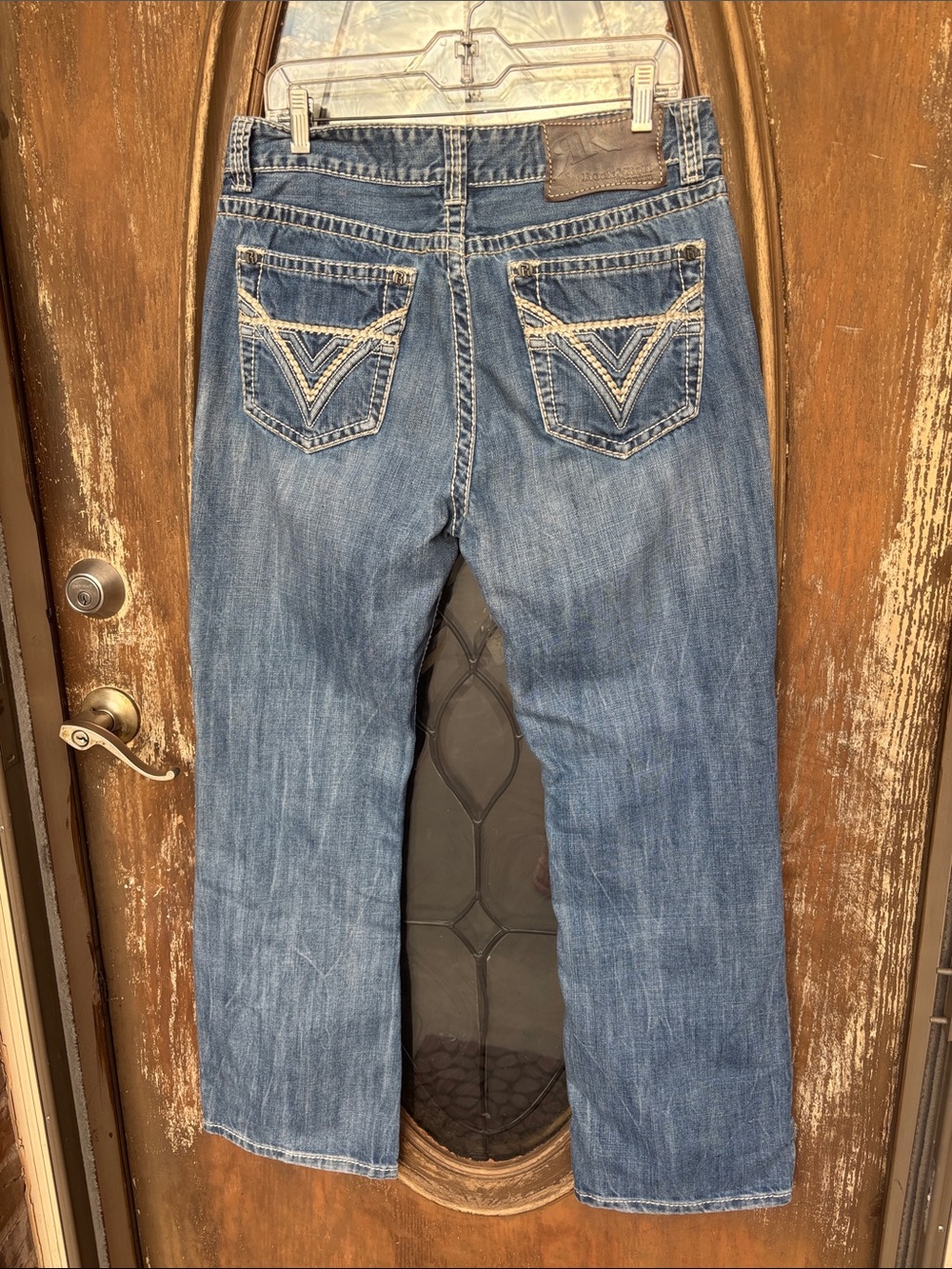 Rock & roll cowboy relaxed bootcut jeans! 33X32